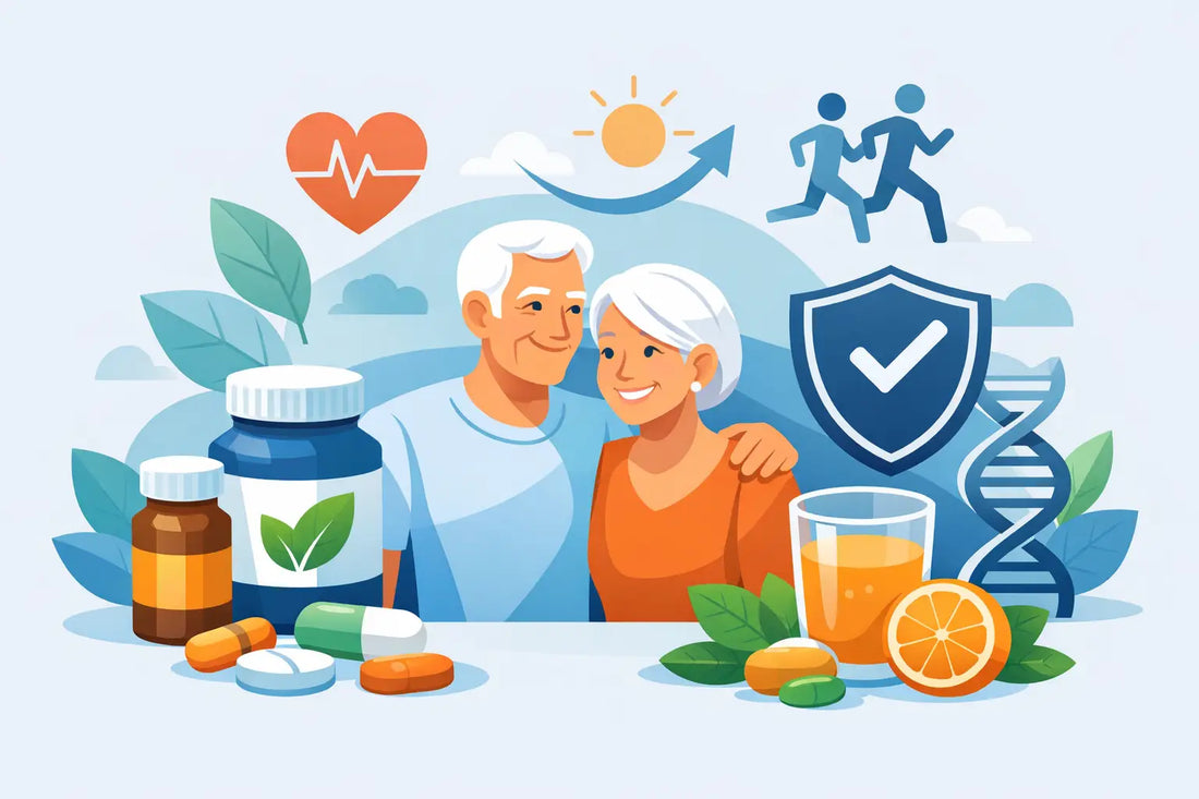 Best Supplements for Healthy Aging That Help