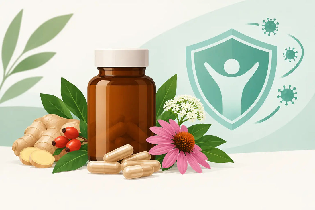 Natural Immune Support Capsules for Daily Wellness