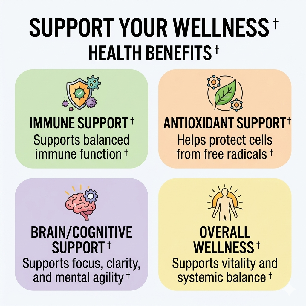 Super Fucoidan-X daily immune support mushroom supplement