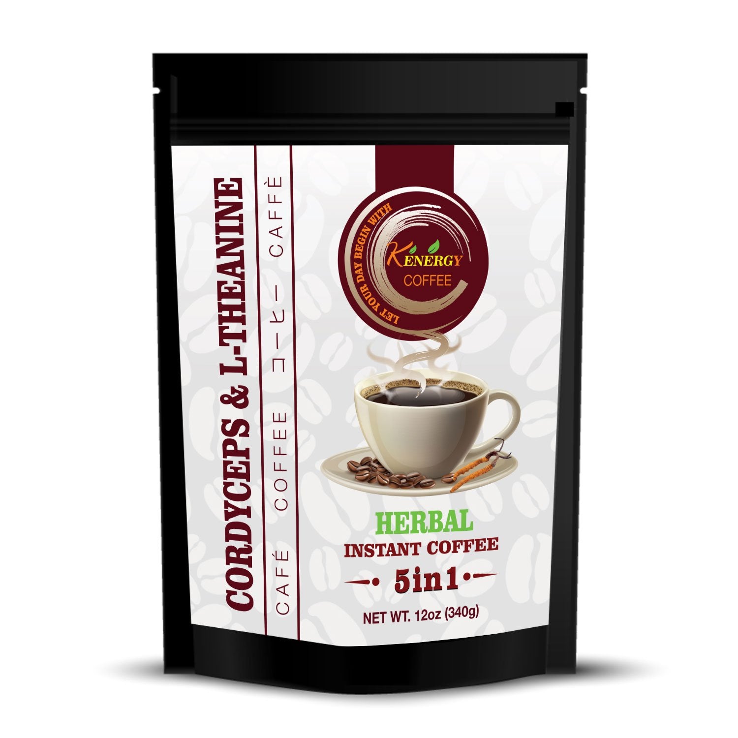 Herbal Instant Coffee 5in1 340g Elevate Your Energy with Kenergy Coffee