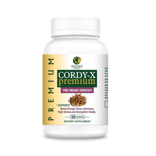 Cordy-X Premium – Pure Organic Cordyceps for Real Energy & Focus