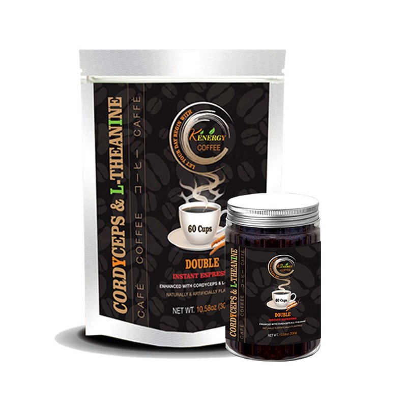 Double Instant Espresso 300g Elevate Your Energy with Kenergy Coffee