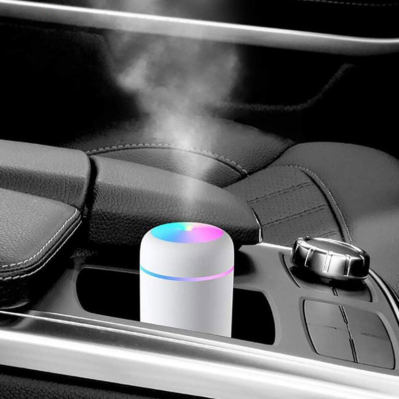 VDA-X Humidifier Colorful Cool Mini Humidifier, USB Personal Desktop Humidifier for Car, Office Room, Bedroom